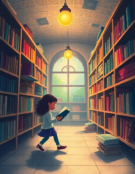 The Whispering Library: Where Books Come Alive