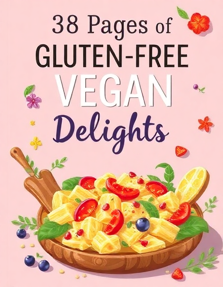 Gluten-Free Vegan Delights: A Whimsical Recipe on Every Page