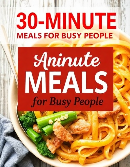 30-Minute Meals for Busy People: Delicious, Nutritious Recipes for a Hectic Life