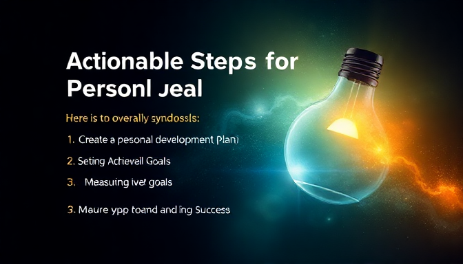 Actionable Steps for Personal Growth - Empowerment Unlocked: Building ...