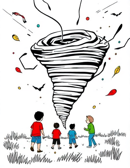 Taming the Tornado: A Satirical Guide to Parenting Tough Kids