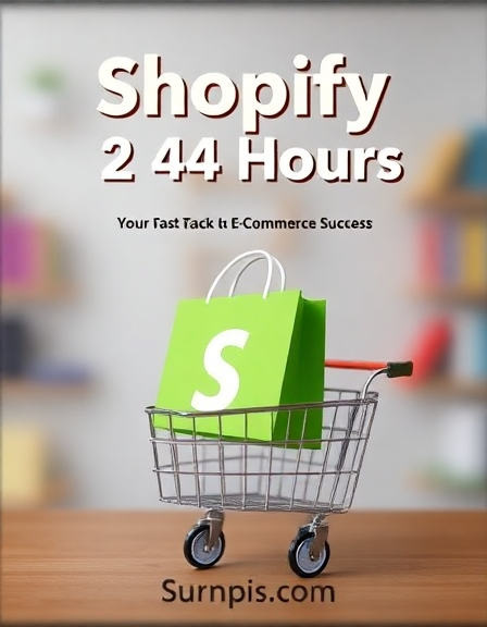 Shopify in 24 Hours: Your Fast Track to E-Commerce Success