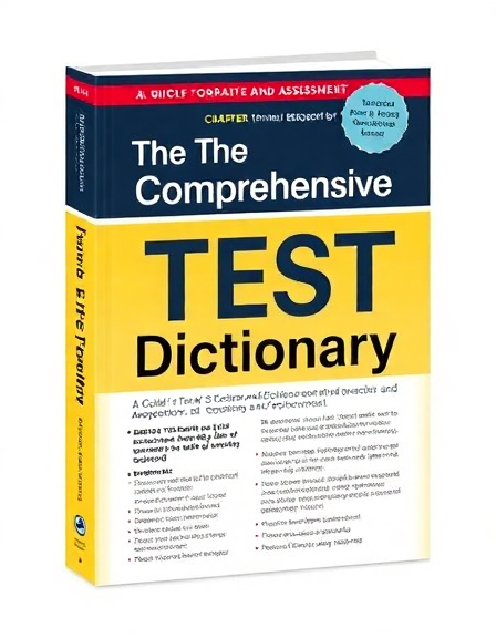 The Comprehensive Test Dictionary: A Guide for Exam Preparation and Assessment