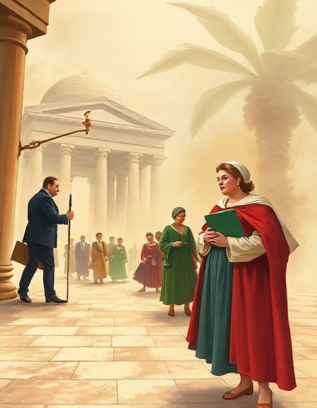 Bureaucrats and Blessings: A Time-Traveling Tale of Faith and Resilience