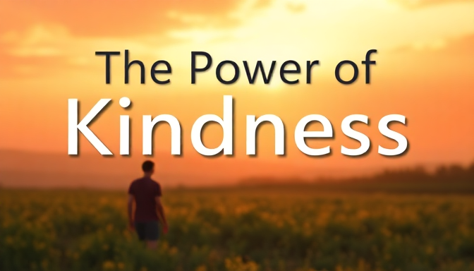 The Power of Kindness - The Ripple Effect: Embracing Kindness in ...