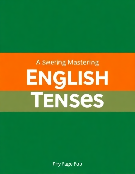 Mastering English Tenses: A Comprehensive Guide for Learners