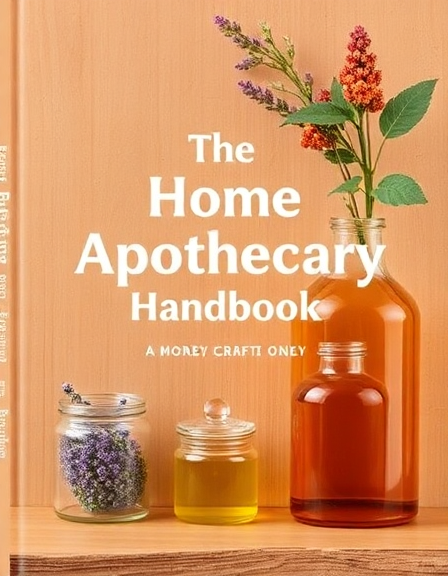 The Home Apothecary Book for Beginners: A Holistic Guide to Wellness with 250+ Natural Remedies, Herbal Recipes & Essential Preparations