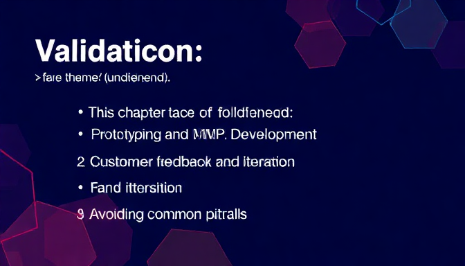 Validation: Testing and Refining Concepts - Mastering Venture Building ...