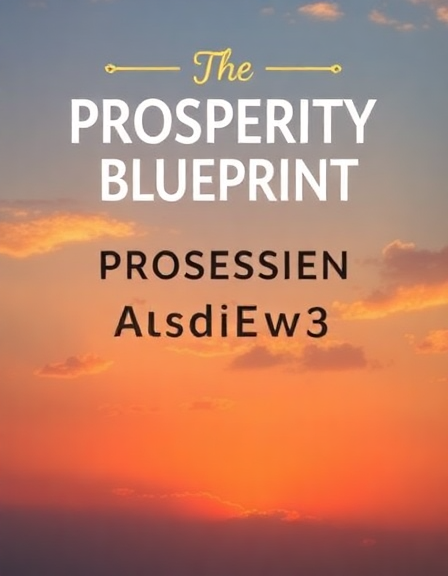 The Prosperity Blueprint: Unlock Your Potential for Wealth and Abundance