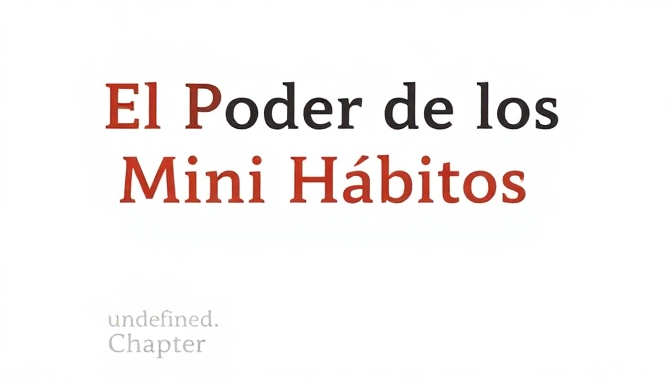 El Poder de los Mini Hábitos - Mini Hábitos, Cambios Gigantes ...
