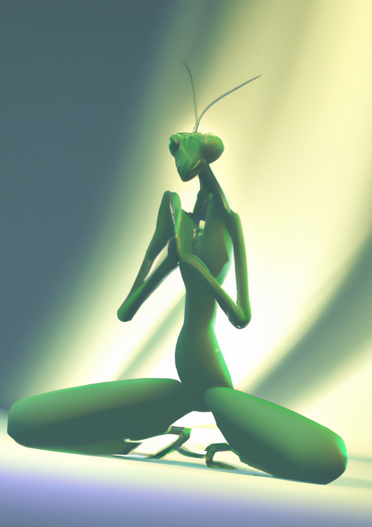 Praying Like a Mantis: Finding Stillness in a Busy World